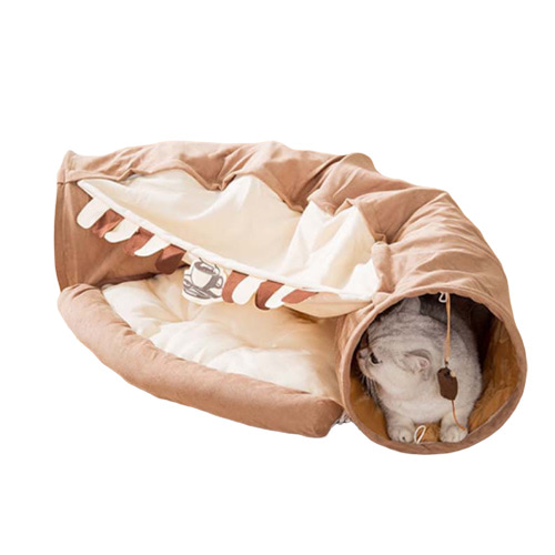 우주고양이 고양이 터널 침대