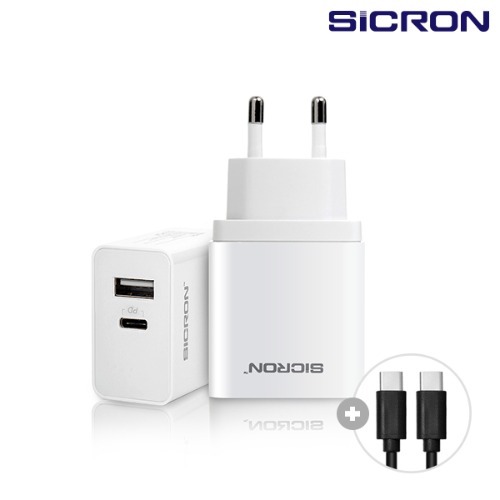 SICRON 32W (MAX) USB PD 퀵차지 3.0 고속 멀티 충전기 EN-858Q